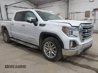 2021 GMC Sierra 1500 SLT z VIN 3GTU9DET6MG407579, wystawiony jako IAAI lot #42382097 z przebiegiem 84 956 mil mil oraz . Historia ofert i sprzedaży dostępna na DreamBid. Obrazek 1.