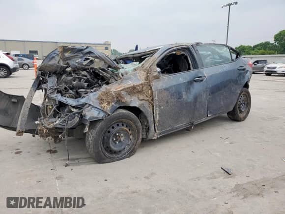 2019 Toyota Corolla L with VIN 2T1BURHE6KC241961, listed as a Copart auction lot 56730015 with Not provided miles and Non repairable. Bid and sale history available at DreamBid. Image 1.