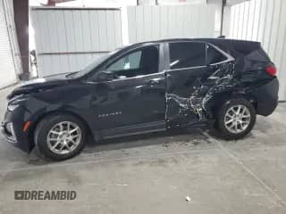 2023 Chevrolet Equinox LT z VIN 3GNAXJEG8PL247055, wystawiony jako Copart lot #81575735 z przebiegiem 47 169 mil mil oraz Szkoda całkowita • Salvage title. Historia ofert i sprzedaży dostępna na DreamBid. Obrazek 1.