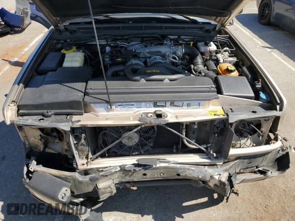 2000 Land Rover Discovery Cloth with VIN SALTY1549YA276568, listed as a Copart auction lot 66630435 with 134,486 mi miles and Salvage title. Bid and sale history available at DreamBid. Image 11.