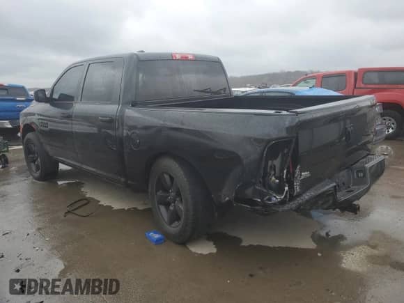 2017 Ram 1500 Express with VIN 1C6RR7KGXHS608695, listed as a Copart auction lot 49630835 with 102,569 mi miles and Salvage title. Bid and sale history available at DreamBid. Image 2.