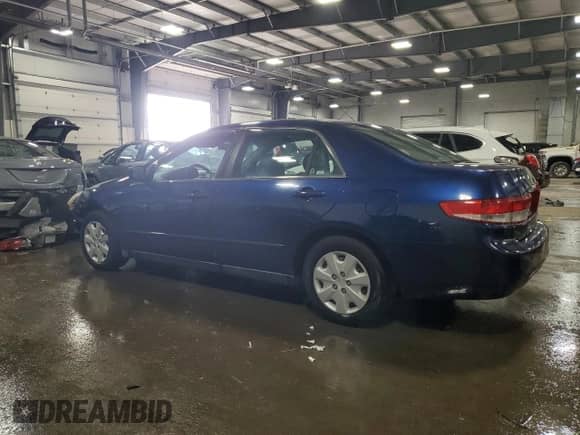 2004 Honda Accord LX z VIN 1HGCM56414A109271, wystawiony jako Copart lot #46624905 z przebiegiem 163 511 mil mil oraz Szkoda całkowita • Salvage title. Historia ofert i sprzedaży dostępna na DreamBid. Obrazek 2.