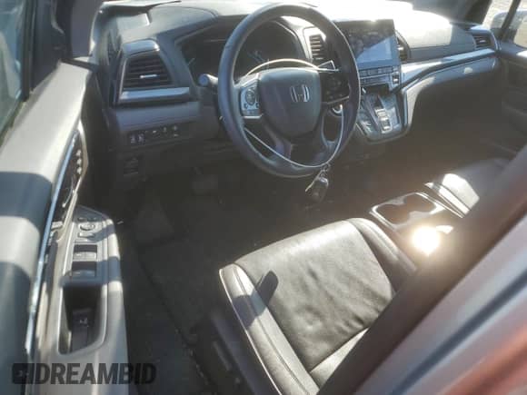 2024 Honda Odyssey Elite with VIN 5FNRL6H98RB023335, listed as a Copart auction lot 69939165 with 20,115 mi miles and Salvage title. Bid and sale history available at DreamBid. Image 8.