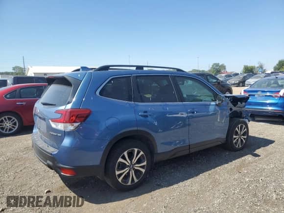 2020 Subaru Forester Limited z VIN JF2SKAUC6LH501561, wystawiony jako Copart lot #69277755 z przebiegiem 45 887 mil mil oraz Szkoda całkowita • Salvage title. Historia ofert i sprzedaży dostępna na DreamBid. Obrazek 3.