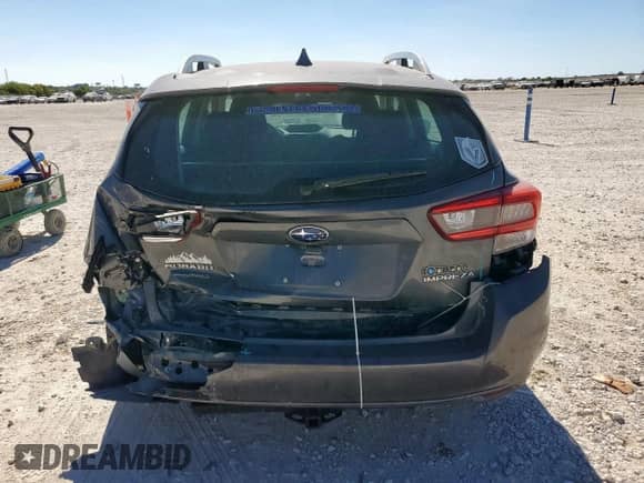 2020 Subaru Impreza Premium with VIN 4S3GTAD61L3702485, listed as a Copart auction lot 86535575 with 31,796 mi miles and Salvage title. Bid and sale history available at DreamBid. Image 6.