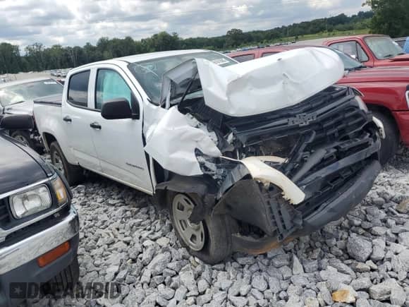 2022 Chevrolet Colorado 2WD Work Truck z VIN 1GCGSBEN1N1328604, wystawiony jako Copart lot #69101585 z przebiegiem 77 030 mil mil oraz Nie do naprawy • Non repairable. Historia ofert i sprzedaży dostępna na DreamBid. Obrazek 4.