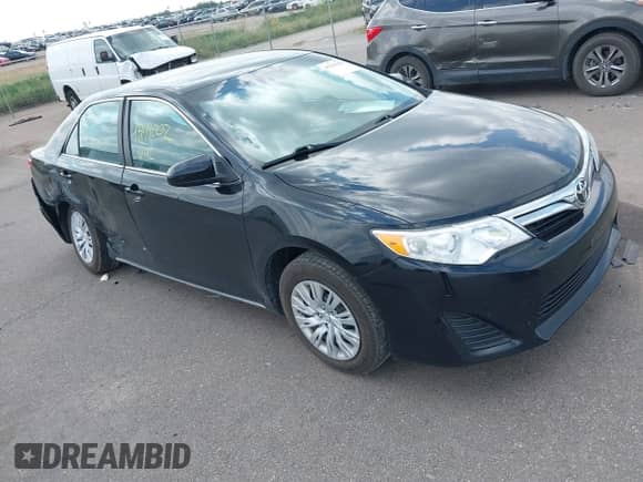 2012 Toyota Camry L with VIN 4T1BF1FK9CU058431, listed as a IAAI auction lot 43141002 with 140,558 mi miles and . Bid and sale history available at DreamBid. Image 1.