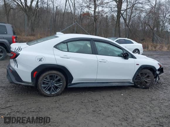 2022 Subaru WRX with VIN JF1VBAA65N9026482, listed as a IAAI auction lot 41962265 with 24,090 mi miles and . Bid and sale history available at DreamBid. Image 13.