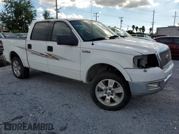 2004 Ford F-150 XLT with VIN 1FTPW12534KB99549, listed as a Copart auction lot 84206875 with Not provided miles and Clean title. Bid and sale history available at DreamBid. Image 4.