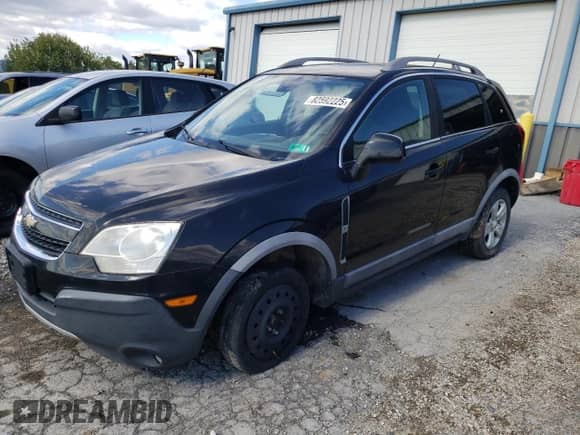 2013 Chevrolet Captiva Sport LS с VIN 3GNAL2EK5DS627929, выставлен на аукционе Copart как лот 82592225 с пробегом 150 541 миль миль и Чистый • Clean title. История ставок и продаж доступна на DreamBid. Изображение 1.
