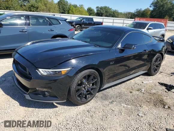 2015 Ford Mustang V6 with VIN 1FA6P8AM4F5364445, listed as a Copart auction lot 86321245 with 78,066 mi miles and Salvage title. Bid and sale history available at DreamBid. Image 1.