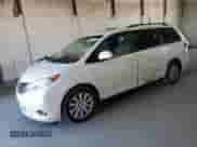 2017 Toyota Sienna XLE with VIN 5TDDZ3DC8HS167213, listed as a Copart auction lot 86546285 with 138,404 mi miles and Salvage title. Bid and sale history available at DreamBid. Image 1.