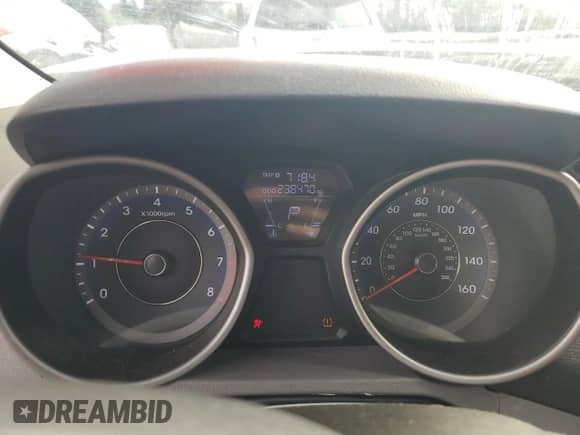 2012 Hyundai Elantra GLS with VIN KMHDH4AE4CU406075, listed as a Copart auction lot 85378265 with 238,470 mi miles and Clean title. Bid and sale history available at DreamBid. Image 9.