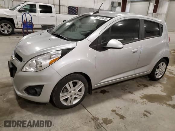 2015 Chevrolet Spark LS with VIN KL8CA6S91FC743677, listed as a Copart auction lot 87463645 with 42,030 mi miles and Salvage title. Bid and sale history available at DreamBid. Image 1.
