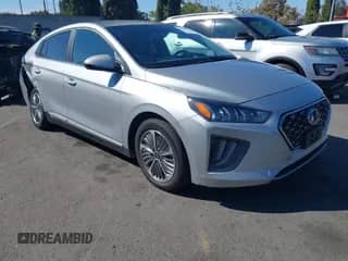 2022 Hyundai Ioniq SEL with VIN KMHC75LD0NU281748, listed as a IAAI auction lot 43316494 with 55,526 mi miles and . Bid and sale history available at DreamBid. Image 1.