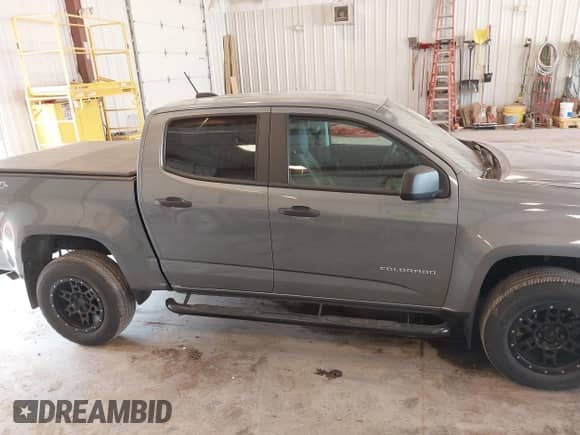 2022 Chevrolet Colorado 4WD Work Truck with VIN 1GCGTBEN8N1181467, listed as a IAAI auction lot 42411033 with 47,024 mi miles and . Bid and sale history available at DreamBid. Image 13.