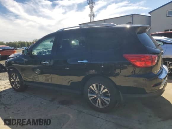 2020 Nissan Pathfinder S with VIN 5N1DR2AM2LC644327, listed as a Copart auction lot 71360575 with 84,612 mi miles and Salvage title. Bid and sale history available at DreamBid. Image 2.