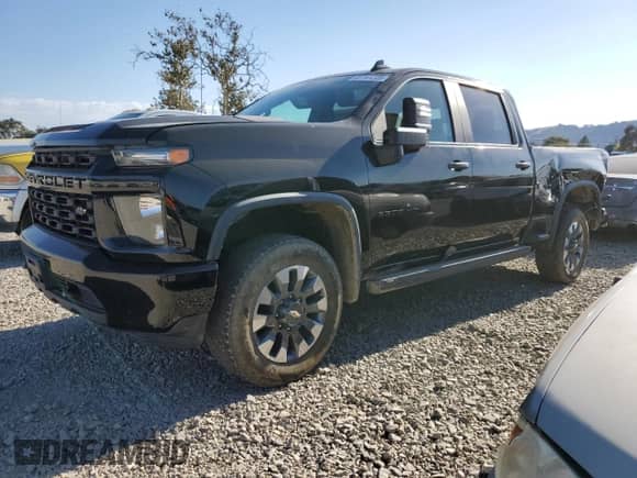 2021 Chevrolet Silverado 2500HD Custom с VIN 1GC4YME79MF138100, выставлен на аукционе Copart как лот 81761225 с пробегом 52 428 миль миль и Списание • Salvage title. История ставок и продаж доступна на DreamBid. Изображение 1.
