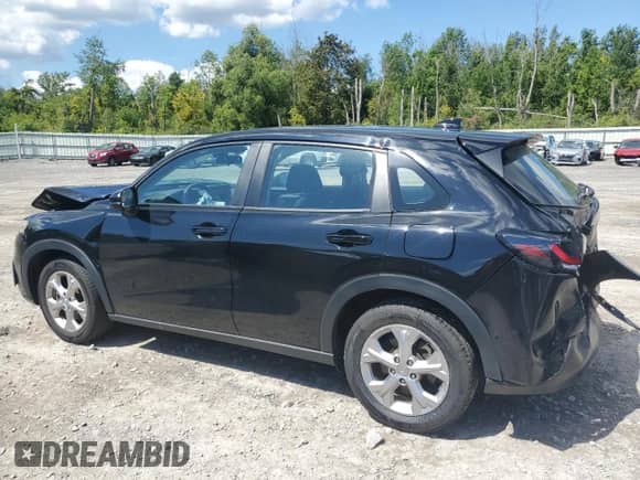 2023 Honda HR-V LX with VIN 3CZRZ2H38PM724916, listed as a Copart auction lot 70413665 with 52,109 mi miles and Salvage title. Bid and sale history available at DreamBid. Image 2.