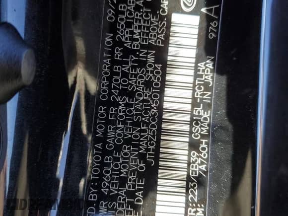 2021 Lexus RC 350 F Sport z VIN JTHGZ5DC3M5010504, wystawiony jako Copart lot #44795244 z przebiegiem 18 008 mil mil oraz . Historia ofert i sprzedaży dostępna na DreamBid. Obrazek 14.