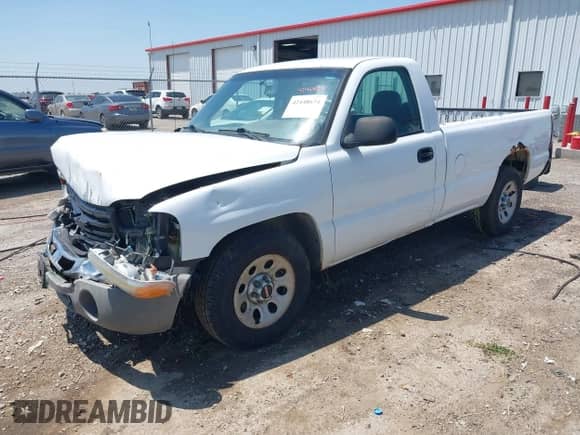 2007 GMC Sierra 1500 Work Truck z VIN 3GTEC14X07G163800, wystawiony jako IAAI lot #42448674 z przebiegiem 294 646 mil mil oraz . Historia ofert i sprzedaży dostępna na DreamBid. Obrazek 2.
