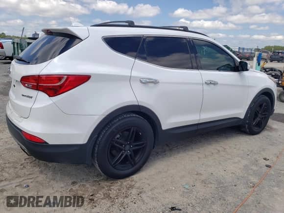 2016 Hyundai Santa Fe with VIN 5XYZU3LA8GG331687, listed as a Copart auction lot 80031665 with 128,214 mi miles and Clean title. Bid and sale history available at DreamBid. Image 3.