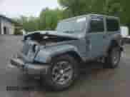 2014 Jeep Wrangler Rubicon with VIN 1C4BJWCG9EL144749, listed as a Copart auction lot 57022735 with 160,529 mi miles and Salvage title. Bid and sale history available at DreamBid. Image 1.