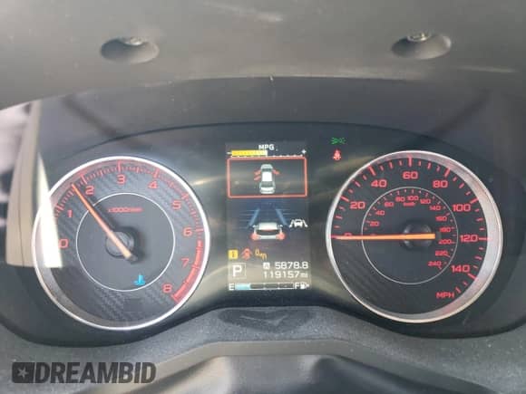 2019 Subaru Impreza Special Sports with VIN 4S3GTAM66K3754435, listed as a Copart auction lot 80357625 with 119,157 mi miles and Salvage title. Bid and sale history available at DreamBid. Image 9.
