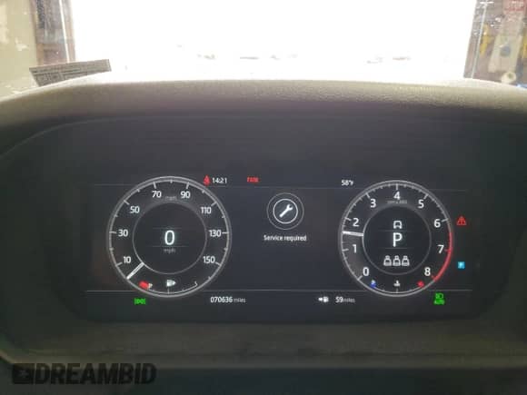 2019 Land Rover Discovery HSE with VIN SALRR2RV1KA081085, listed as a Copart auction lot 51671645 with 70,636 mi miles and Salvage title. Bid and sale history available at DreamBid. Image 9.