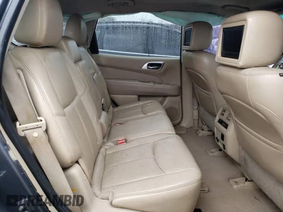 2014 Nissan Pathfinder SL Hybrid z VIN 5N1CR2MN1EC661185, wystawiony jako Copart lot #49223484 z przebiegiem 155 824 mil mil oraz Szkoda całkowita • Salvage title. Historia ofert i sprzedaży dostępna na DreamBid. Obrazek 11.