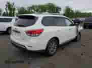 2016 Nissan Pathfinder Platinum with VIN 5N1AR2MM7GC649544, listed as a Copart auction lot 56770495 with Not provided miles and Salvage title. Bid and sale history available at DreamBid. Image 3.