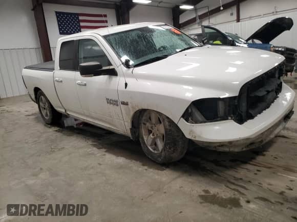 2016 Ram 1500 Big Horn с VIN 1C6RR7GT2GS329729, выставлен на аукционе Copart как лот 57103445 с пробегом Не указан миль и Списание • Salvage title. История ставок и продаж доступна на DreamBid. Изображение 4.