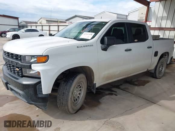 2019 Chevrolet Silverado 1500 Work Truck with VIN 3GCPWAEF5KG253667, listed as a IAAI auction lot 42337138 with 138,887 mi miles and . Bid and sale history available at DreamBid. Image 2.