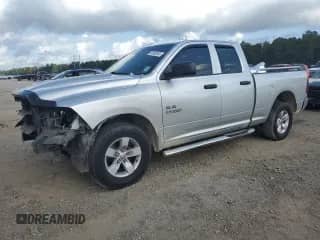 2018 Ram 1500 Express with VIN 1C6RR6FG7JS148583, listed as a Copart auction lot 60063055 with 178,947 mi miles and Salvage title. Bid and sale history available at DreamBid. Image 1.