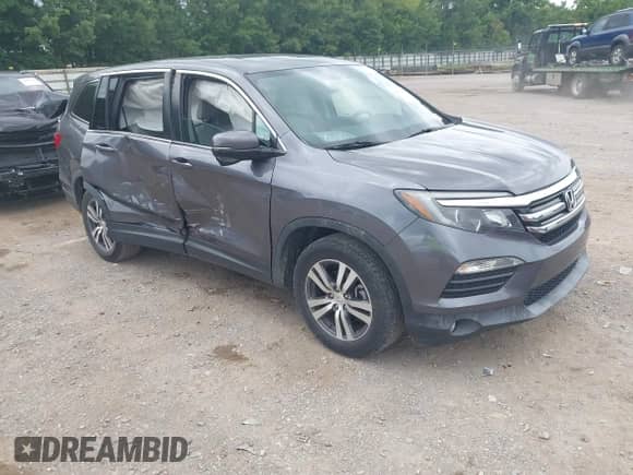 2017 Honda Pilot EX-L z VIN 5FNYF5H55HB038934, wystawiony jako IAAI lot #42892558 z przebiegiem 80 984 mil mil oraz . Historia ofert i sprzedaży dostępna na DreamBid. Obrazek 1.