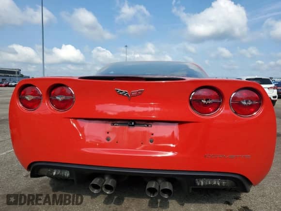 2013 Chevrolet Corvette 1LT with VIN 1G1YE2DW8D5102632, listed as a Copart auction lot 66169435 with 37,522 mi miles and Salvage title. Bid and sale history available at DreamBid. Image 6.