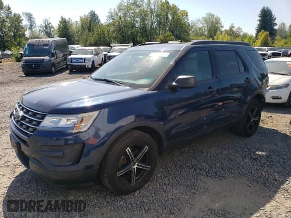 2017 Ford Explorer with VIN 1FM5K8BH8HGA23428, listed as a Copart auction lot 71230915 with 126,886 mi miles and Salvage title. Bid and sale history available at DreamBid. Image 1.