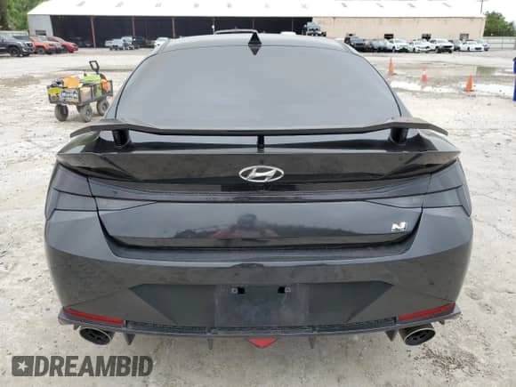 2023 Hyundai Elantra с VIN KMHLW4AK4PU014078, выставлен на аукционе Copart как лот 54091355 с пробегом 22 159 миль миль и Списание • Salvage title. История ставок и продаж доступна на DreamBid. Изображение 6.