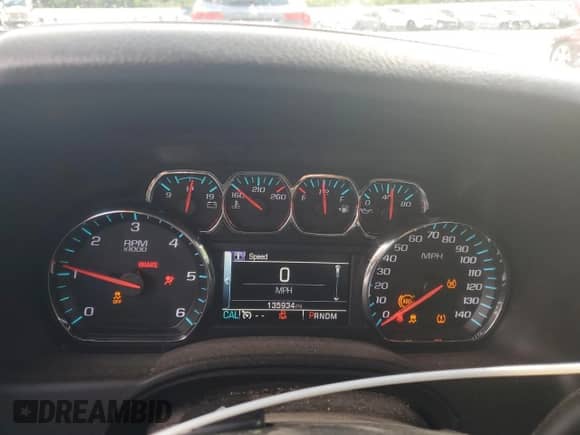 2016 Chevrolet Tahoe LT with VIN 1GNSKBKC9GR262280, listed as a Copart auction lot 70085385 with 135,934 mi miles and Salvage title. Bid and sale history available at DreamBid. Image 9.