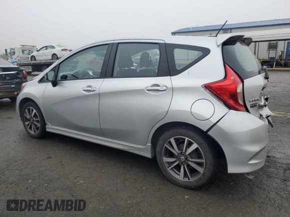 2018 Nissan Note SR with VIN 3N1CE2CP3JL359109, listed as a Copart auction lot 83683884 with 64,839 mi miles and Salvage title. Bid and sale history available at DreamBid. Image 2.