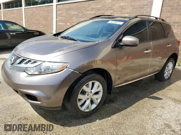 2014 Nissan Murano SL с VIN JN8AZ1MW0EW511490, выставлен на аукционе Copart как лот 61641825 с пробегом 173 333 миль миль и Чистый • Clean title. История ставок и продаж доступна на DreamBid. Изображение 1.