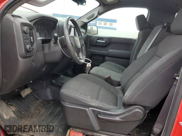 2020 Chevrolet Silverado 1500 Work Truck with VIN 3GCNYAEH6LG278582, listed as a Copart auction lot 56710545 with 99,180 mi miles and Salvage title. Bid and sale history available at DreamBid. Image 7.
