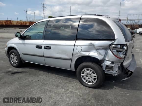 2006 Dodge Caravan SE with VIN 1D4GP25R06B741505, listed as a Copart auction lot 80727995 with 159,945 mi miles and Salvage title. Bid and sale history available at DreamBid. Image 2.