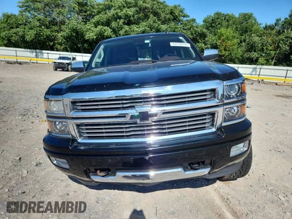 2014 Chevrolet Silverado 1500 High Country with VIN 3GCUKTEJ2EG416827, listed as a Copart auction lot 64126605 with Not provided miles and Salvage title. Bid and sale history available at DreamBid. Image 5.