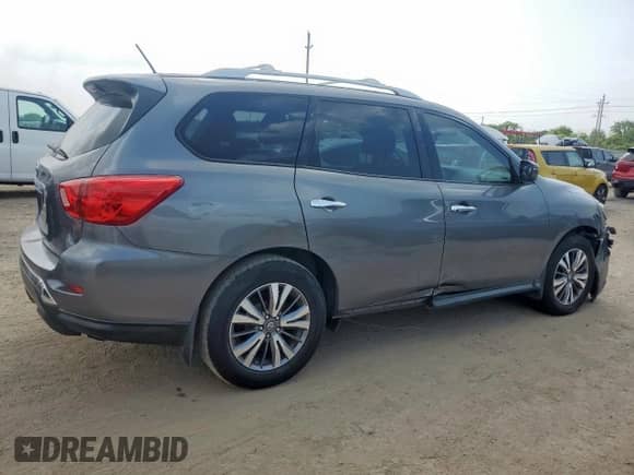 2018 Nissan Pathfinder S with VIN 5N1DR2MN5JC675413, listed as a Copart auction lot 63344525 with 201,699 mi miles and Clean title. Bid and sale history available at DreamBid. Image 3.