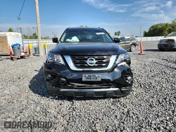 2018 Nissan Pathfinder Platinum with VIN 5N1DR2MM2JC648872, listed as a Copart auction lot 84934185 with 90,066 mi miles and Salvage title. Bid and sale history available at DreamBid. Image 5.