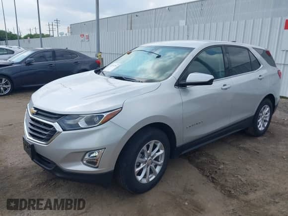 2020 Chevrolet Equinox LT с VIN 3GNAXJEV1LS527978, выставлен на аукционе IAAI как лот 42074254 с пробегом 41 477 миль миль и . История ставок и продаж доступна на DreamBid. Изображение 2.