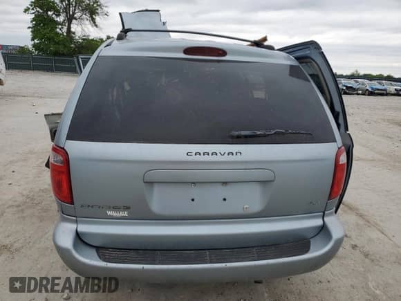 2006 Dodge Caravan SXT z VIN 1D4GP45R46B631813, wystawiony jako Copart lot #81575835 z przebiegiem Nie podano mil oraz Nie do naprawy • Non repairable. Historia ofert i sprzedaży dostępna na DreamBid. Obrazek 6.