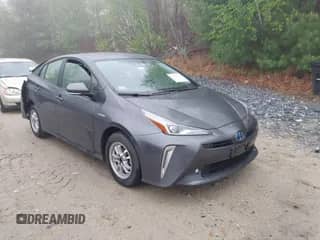 2021 Toyota Prius LE with VIN JTDL9MFU5M3023704, listed as a IAAI auction lot 42190887 with 45,711 mi miles and . Bid and sale history available at DreamBid. Image 1.