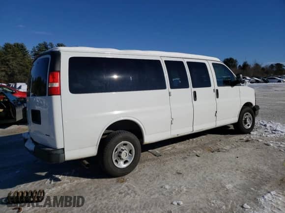 2008 Chevrolet Express Passenger с VIN 1GAHG39K481168968, выставлен на аукционе Copart как лот 45374785 с пробегом 44 010 миль миль и Чистый • Clean title. История ставок и продаж доступна на DreamBid. Изображение 3.